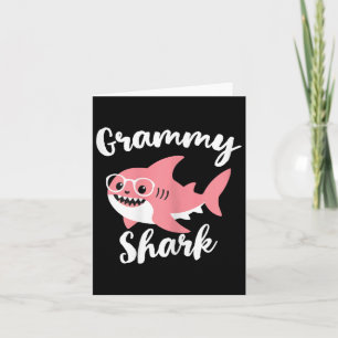 Grammy Shark Mother's Day Oma Funny Karte