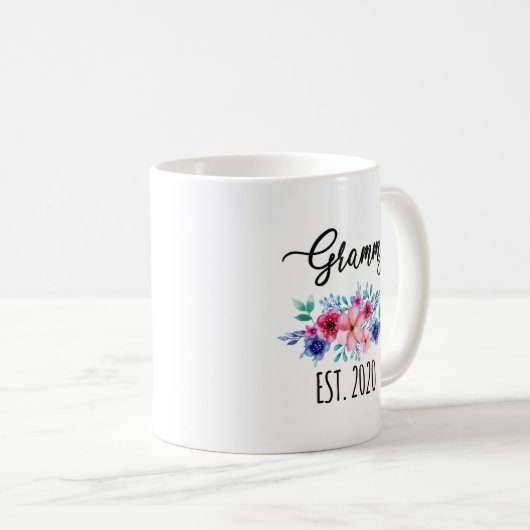 Grammy Tasse, Geschenk für Grammy, Grammy Est. Tas Kaffeetasse (VorderseiteRechts)