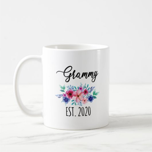 Grammy Tasse, Geschenk für Grammy, Grammy Est. Tas Kaffeetasse (Links)