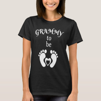 Grammy To Be Pregnancy Ankündigung für New Baby S T-Shirt