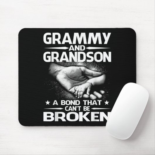 Grammy und Grandson eine Anleihe, die nicht zerbro Mousepad (Mit Mouse)