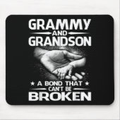 Grammy und Grandson eine Anleihe, die nicht zerbro Mousepad (Vorne)