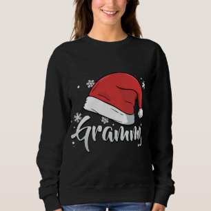 Grammy Weihnachten Santa Grandma Matching Family P Sweatshirt