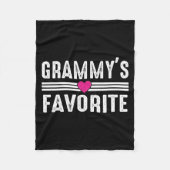 Grammy's Favorite  Fleecedecke (Vorderseite)