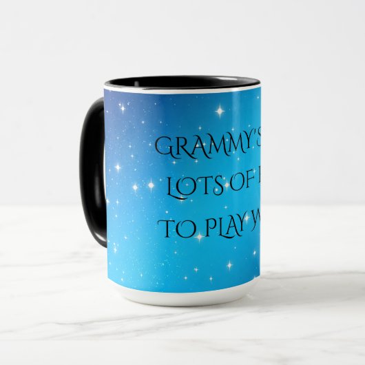 "GRAMMY'S" KAFFEE ODER TEE-TASSE. TASSE (Vorderseite Links)