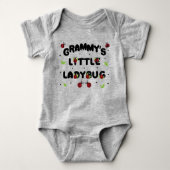 Grammy's Little Ladybug - Niedlich Baby Strampler (Vorderseite)