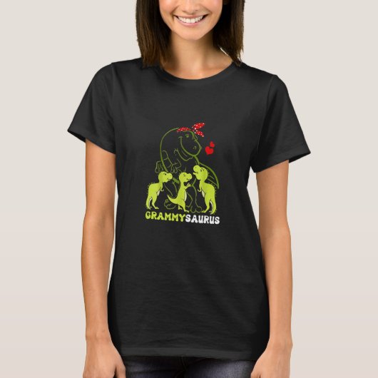 Grammysaurus Grammy Tyrannosaurus Dinosaur Mutter' T-Shirt (Vorderseite)