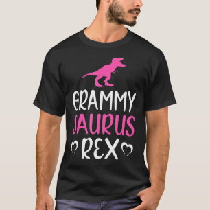Grammysaurus Rex Dinosaur Grammy Saurus Family T-Shirt