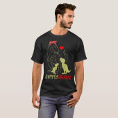 Grammysaurus Rex Grammy Saurus Dinosaur Mama der F T-Shirt (Vorne ganz)