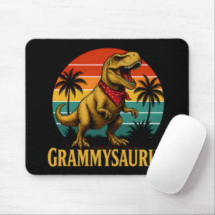 Grammysaurus T Rex Dinosaur Grammy Mütter Tag Mousepad