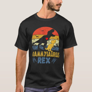 Grammysaurus T Rex Dinosaur Grammy Saurus Familie T-Shirt