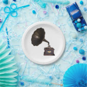 Gramophon Pappteller (Party)