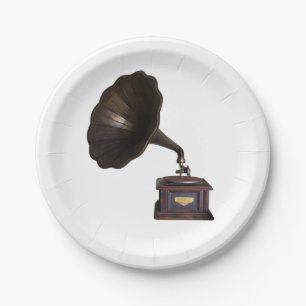 Gramophon Pappteller
