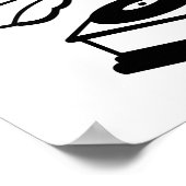 Gramophon Poster (Ecke)