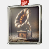 Gramophon Weihnachtsschmuck (Links)