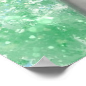 Gramophon Woman Poster (Ecke)