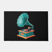 Gramophone Fußmatte (Vorderseite)