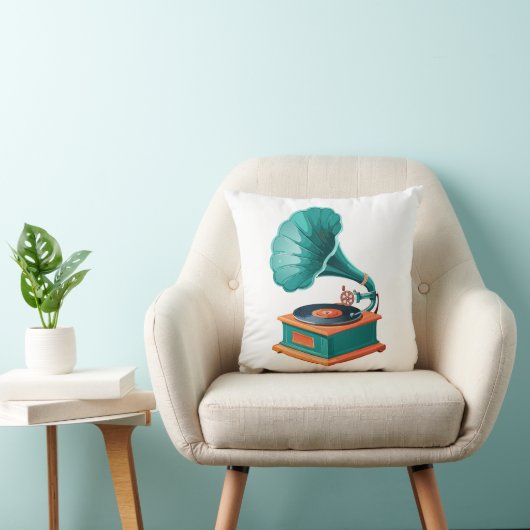 Gramophone Kissen (Stuhl )