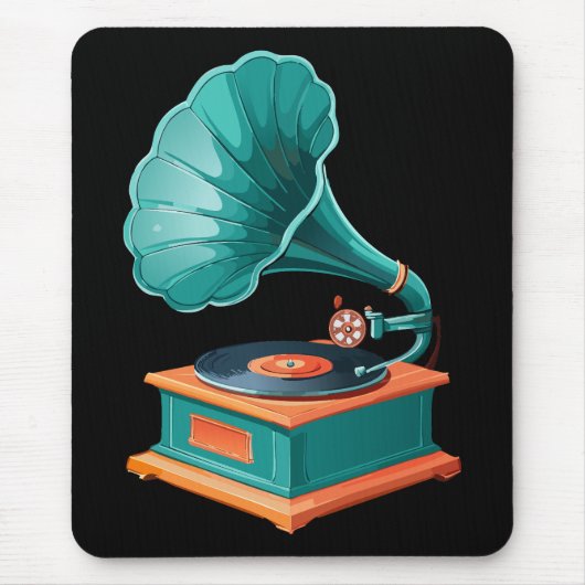 Gramophone Mousepad (Vorne)