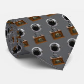 Gramophone Neck Tie Krawatte (Gerollt)