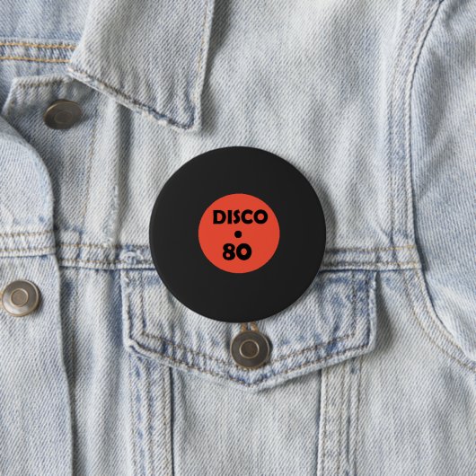 Gramophone Record Button - Disco-Party (Beispiel)