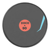Gramophone Record Teller Funny Hockey Puck (Vorderseite)