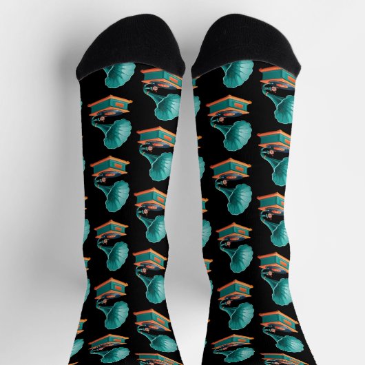 Gramophone Socken (Oben)