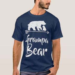 Grampa Bär passt Weihnachtskostüm der Familie T-Shirt