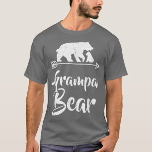 Grampa Bär passt Weihnachtskostüm der Familie T-Shirt