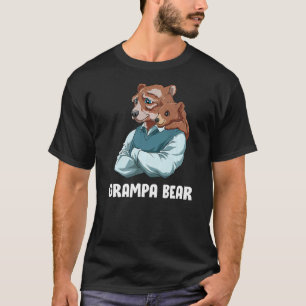 Grampa Bär und Baby Bär Großvater Großkind T-Shirt