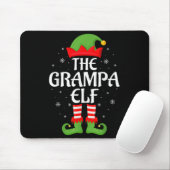 Grampa Elf Xmas Familie Matching Elf Squad Christm Mousepad (Mit Mouse)