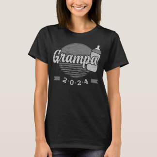 Grampa Grampa für Neugeborene Grampa 2024 T-Shirt