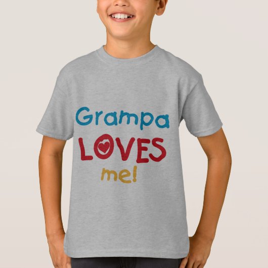 Grampa Lieben T - Shirt und Geschenke (Vorderseite)