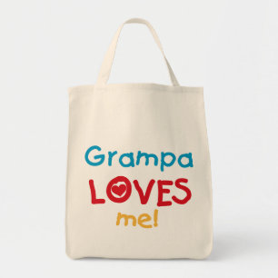 Grampa Lieben T - Shirt und Geschenke Tragetasche