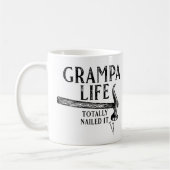 Grampa Life nagelte es! Kaffeetasse (Links)