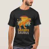 Grampasaurus Rex Dinosaur Grampa Saurus T-Shirt (Vorderseite)