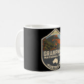 Grampians � der endlose Horizont Australiens Kaffeetasse (Vorderseite Links)