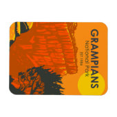 Grampians Nationalpark Australien Vintag Magnet (Horizontal)