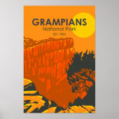 Grampians Nationalpark Australien Vintag Poster (Vorne)