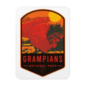 Grampians-Nationalpark Magnet (Vertikal)