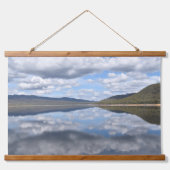 Grampians Reflected Wandteppich Mit Holzrahmen (Vorne)