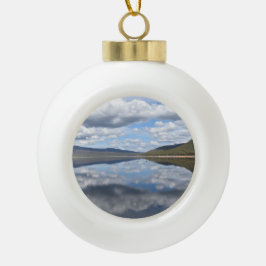 Grampians Reflektiert Keramik Kugel-Ornament