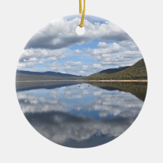 Grampians Reflektiert Keramik Ornament (Vorne)