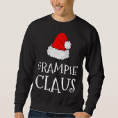 Grampie Claus Christmas Hat Family Group Matching Sweatshirt (Vorderseite)