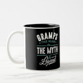 Grampiert den Mann, den Mythos, die Legende Zweifarbige Tasse (Links)