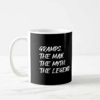 Grampiert den Mann der Mythos der Legende lustige  Kaffeetasse