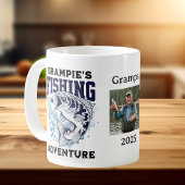 Grampie's Foto Fishing Adventure personalize Kaffeetasse