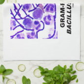 Grampositiver Bazillus Anthracis (Bakterien) Küchentuch (Gefaltet)