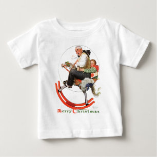 Gramps auf Schaukelpferd Baby T-shirt