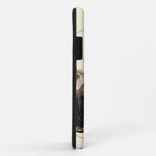 Gramps auf Schaukelpferd Case-Mate iPhone Hülle (Hinten/Rechts)